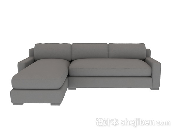 休闲沙发3d模型下载