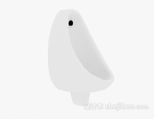 小便斗3d模型下载