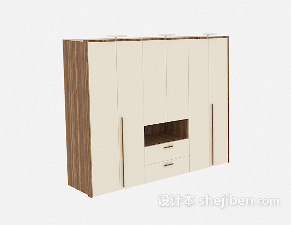 衣柜3d模型下载