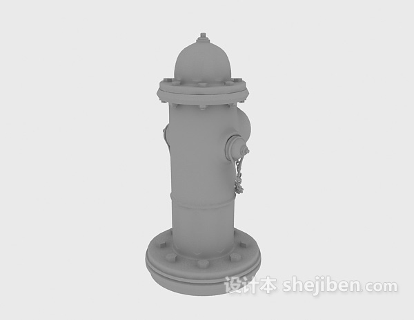 消防栓3d模型下载
