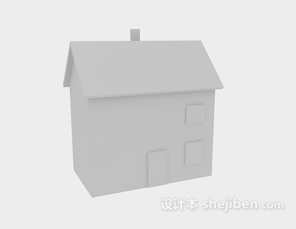 农村建筑3d模型下载
