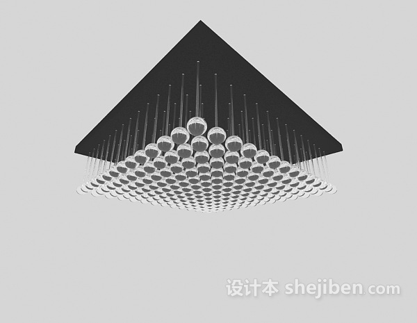吸顶灯3d模型下载