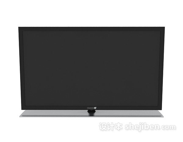 挂壁电视机3d模型下载