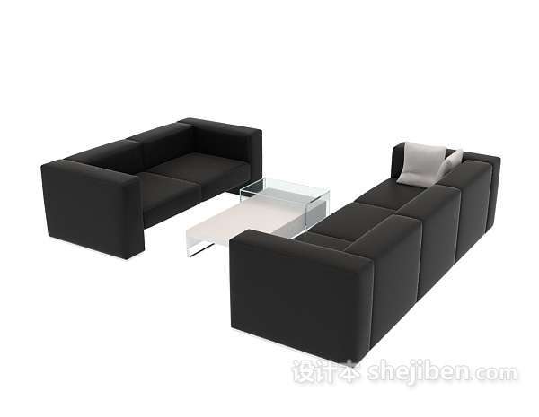 组合沙发3d模型下载