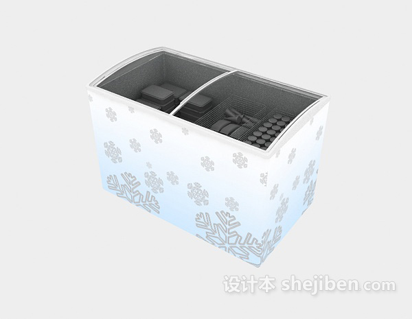 冰柜3d模型下载