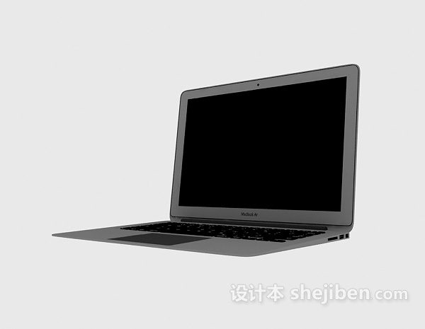 笔记本3d模型下载