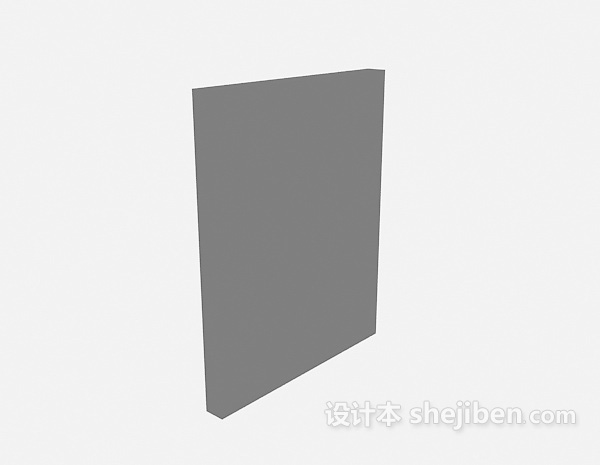 货架3d模型下载