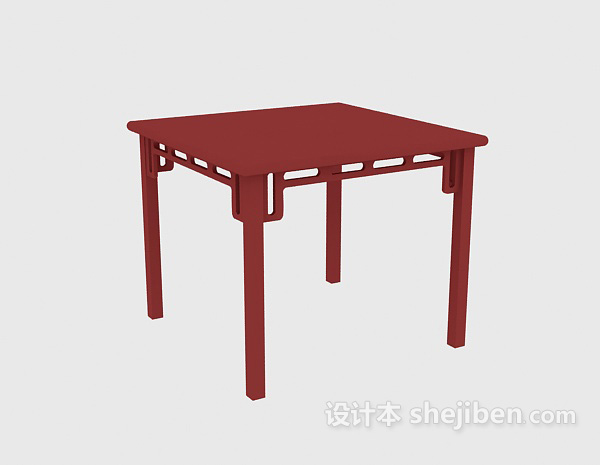桌子3d模型下载