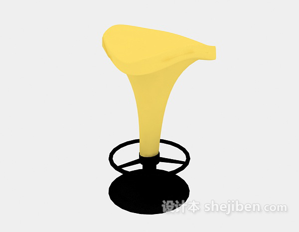 吧台凳3d模型下载
