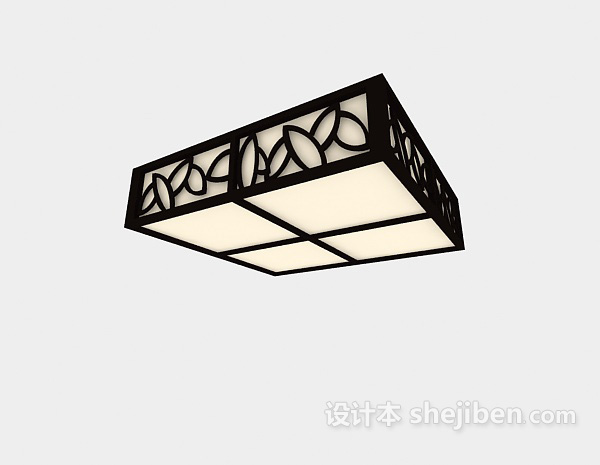 吸顶灯3d模型下载