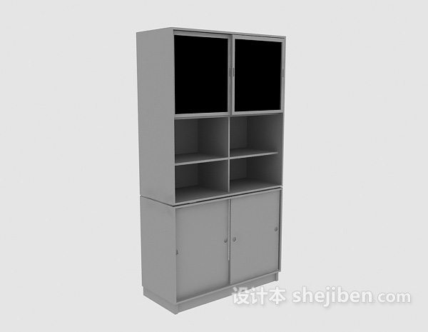 档案柜3d模型下载