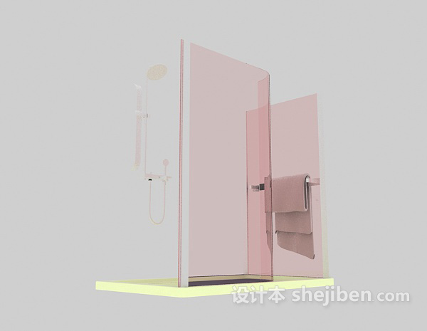淋浴房3d模型下载