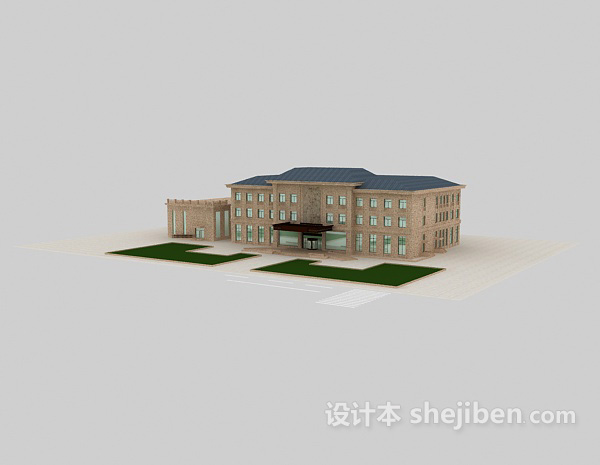 建筑3d模型下载