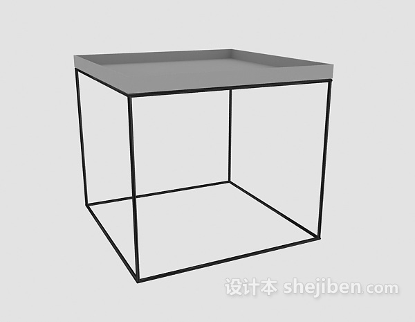 茶几3d模型下载