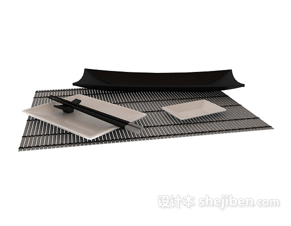 餐具3d模型下载