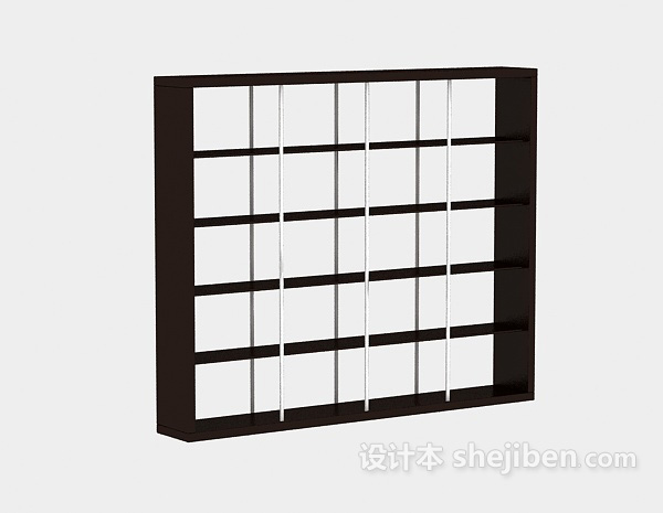 书架3d模型下载