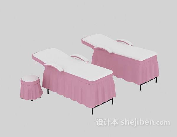 按摩床3d模型下载