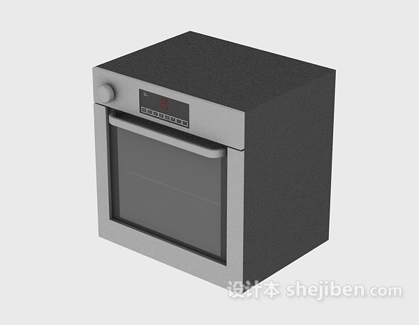 蒸汽炉3d模型下载