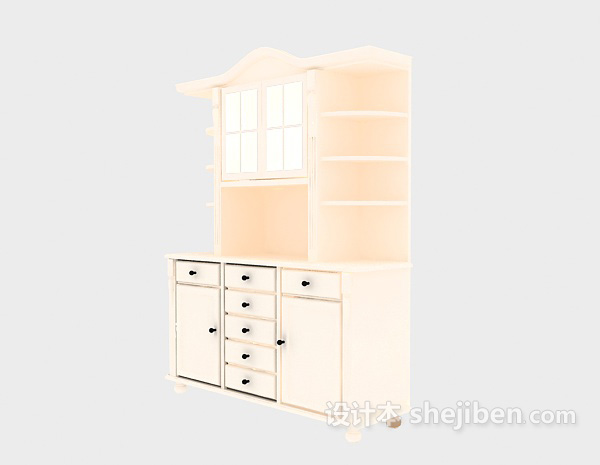 壁柜、橱柜-现代家具素材20081130更新833d模型下载