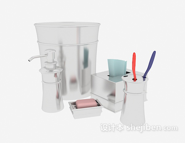 卫浴组件3d模型下载