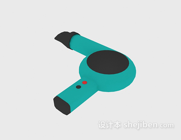 吹风机3d模型下载