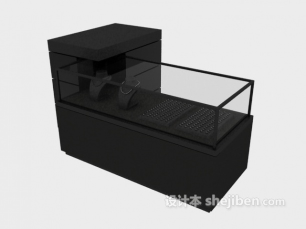 珠宝柜3d模型下载