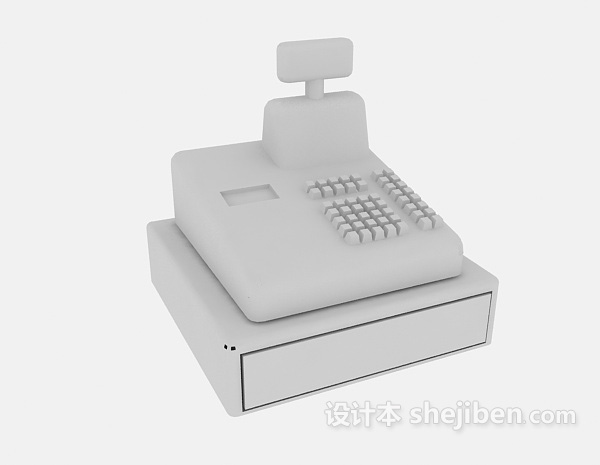 pos收银机3d模型下载