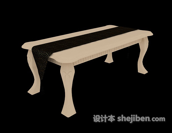 茶几3d模型下载