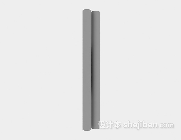 t8灯管3d模型下载