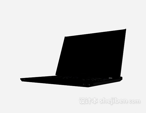 笔记本3d模型下载