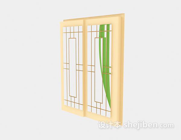 厨房推拉门3d模型下载