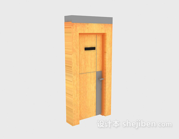 门3d模型下载