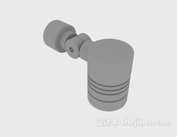 室内筒灯3d模型下载