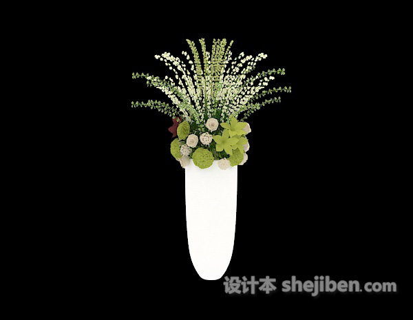 花艺 3d模型下载