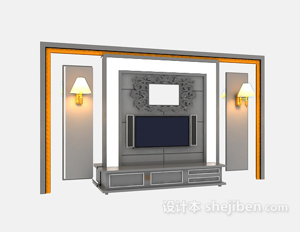 欧式3d模型下载