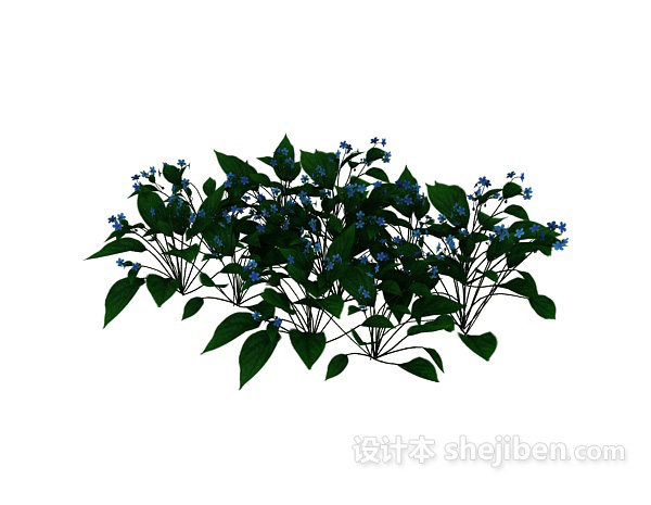 庭院植物3d模型下载