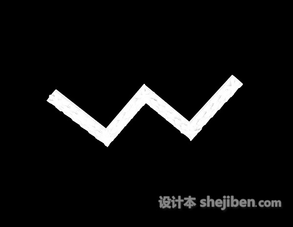 欧式构件角线3d模型下载