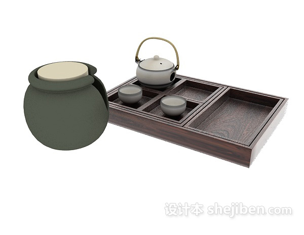 茶几3d模型下载