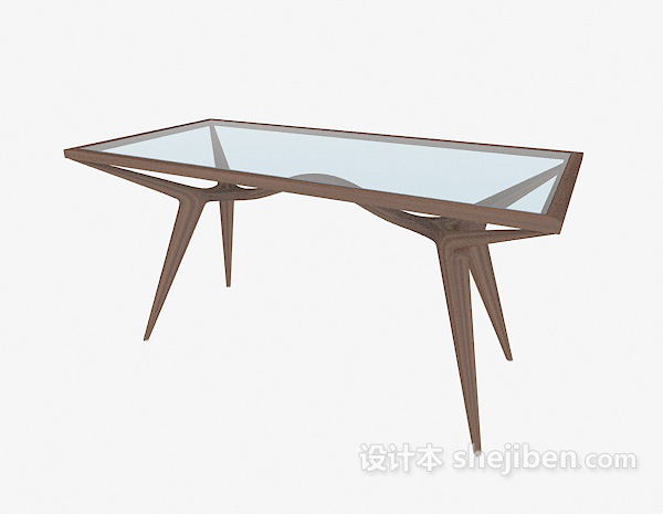 茶几3d模型下载