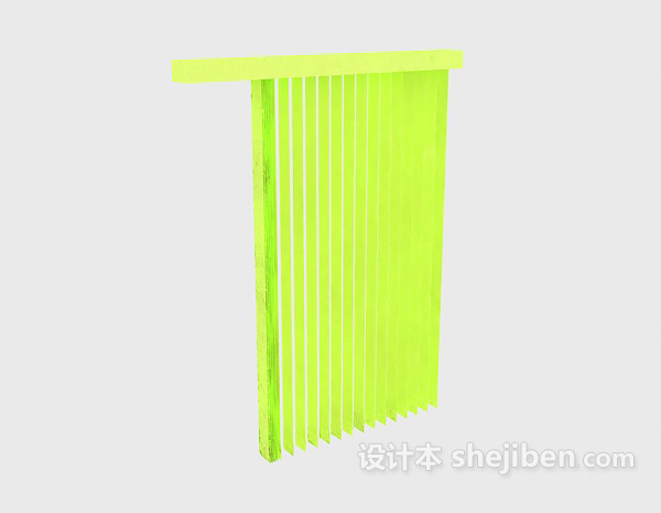 百叶窗3d模型下载