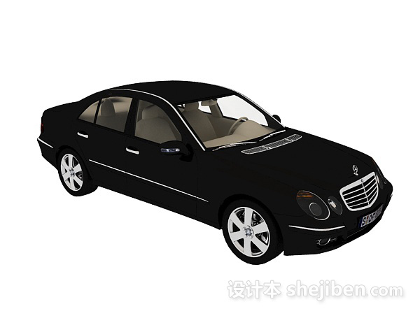 奔驰汽车汽车3d模型下载