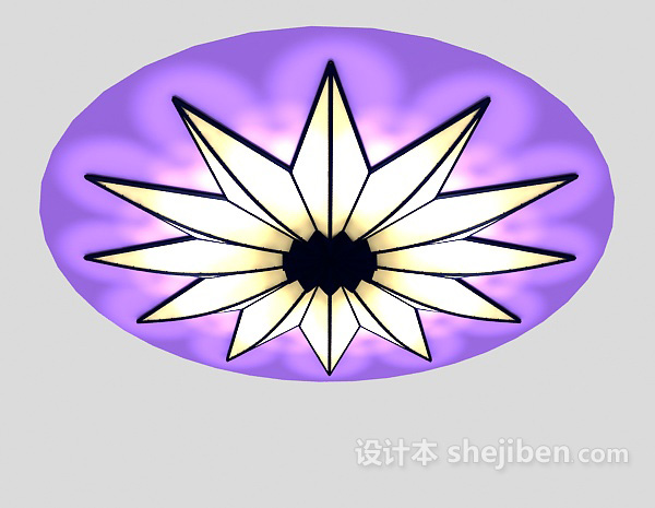 吸顶灯3d模型下载