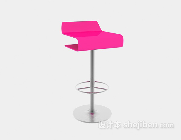 吧台椅3d模型下载