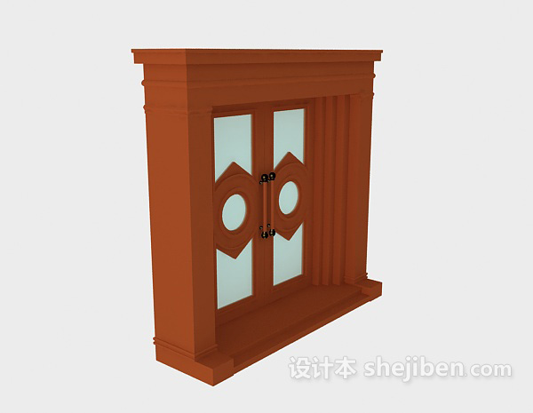 双开门3d模型下载