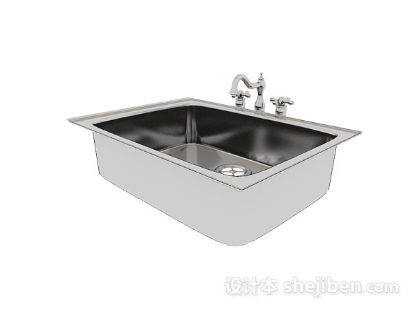 洗菜池3d模型下载