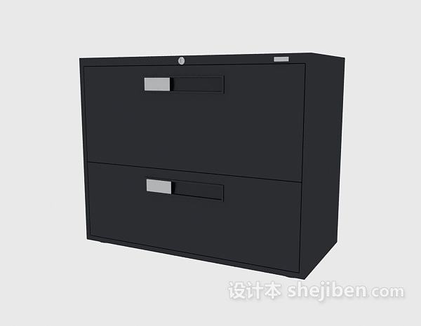 床头柜3d模型下载