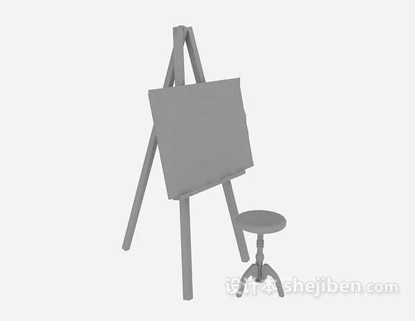 三脚架3d模型下载