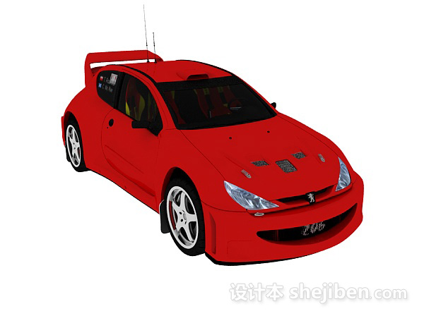 好看的跑车3d模型下载