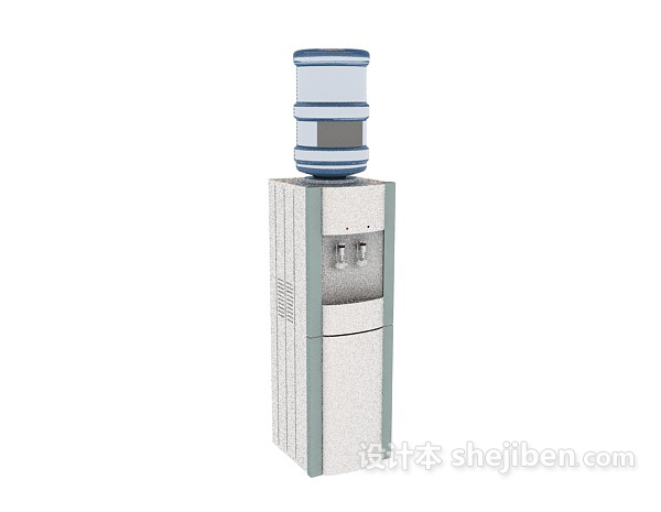 饮水机3d模型下载