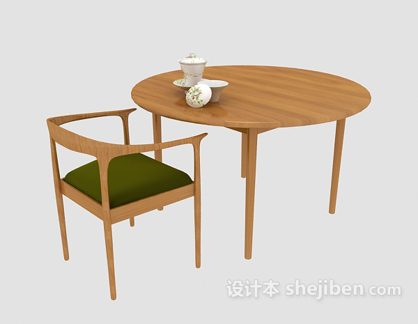 餐桌3d模型下载